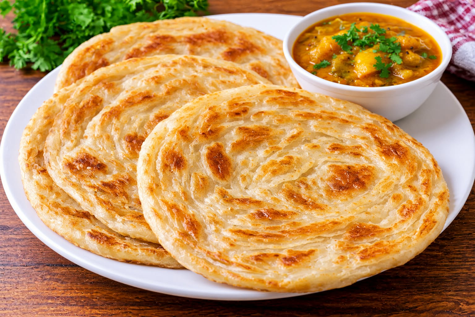 রুটি,নান ও সাথে