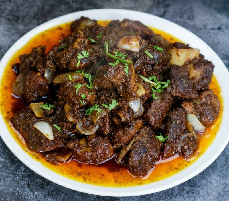 গরুর কালা ভুনা ফুল