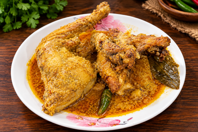 সোনালি মুরগি  রোস্ট